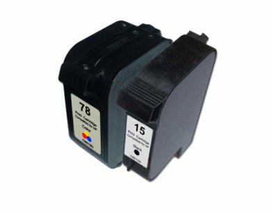 HP No15 Black and No78 Color Twinpack.